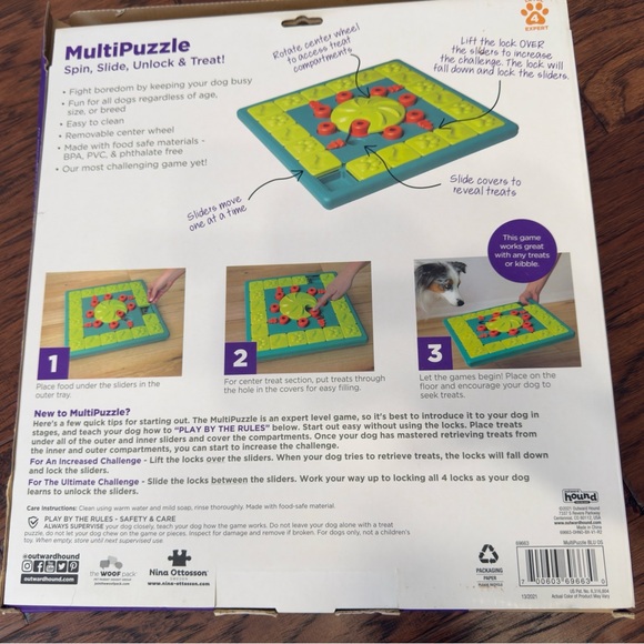 Outward Hound by Nina Ottosson Multipuzzle Level 4 - Picture 4 of 7